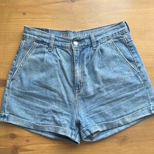 American Eagle Outfitters Women's Classic Blue Jean Shorts